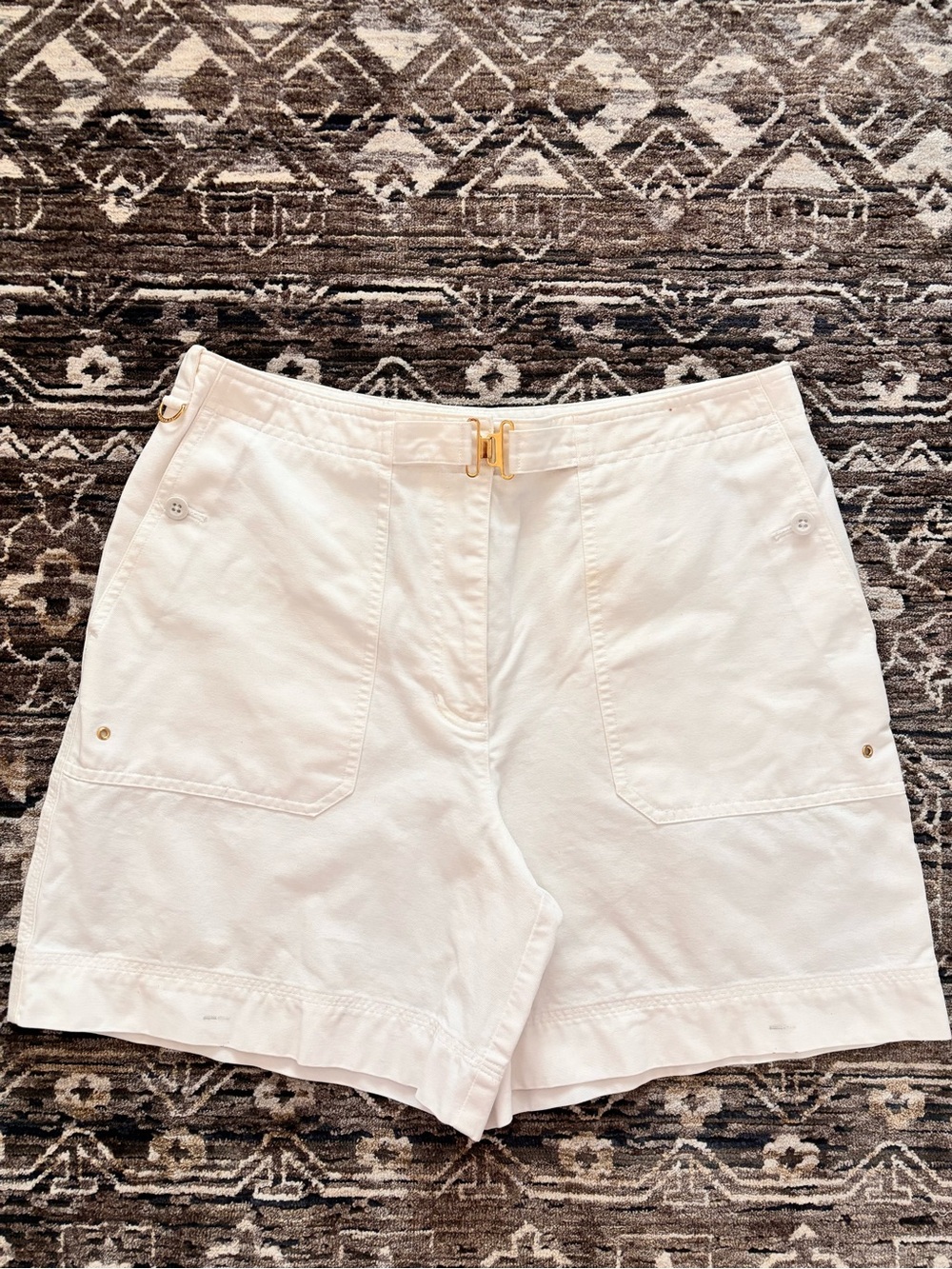 Lauren Ralph Lauren Womens White Shorts